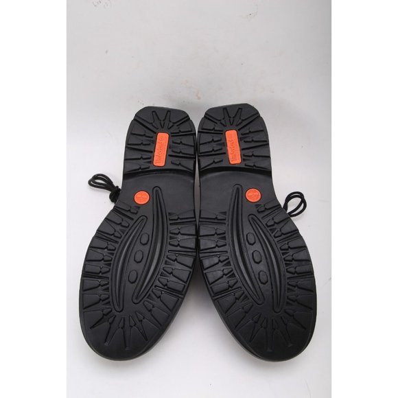 NWOB timberland montgomery shoes oxfords lace up black leather mens sz 10 W WIDE - Picture 8 of 12